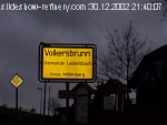 Eintreffen in Volkersbrunn am 30.12.2002